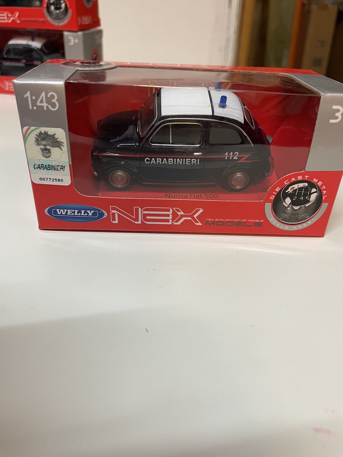 Nuova fiat 500 carabinieri nuova