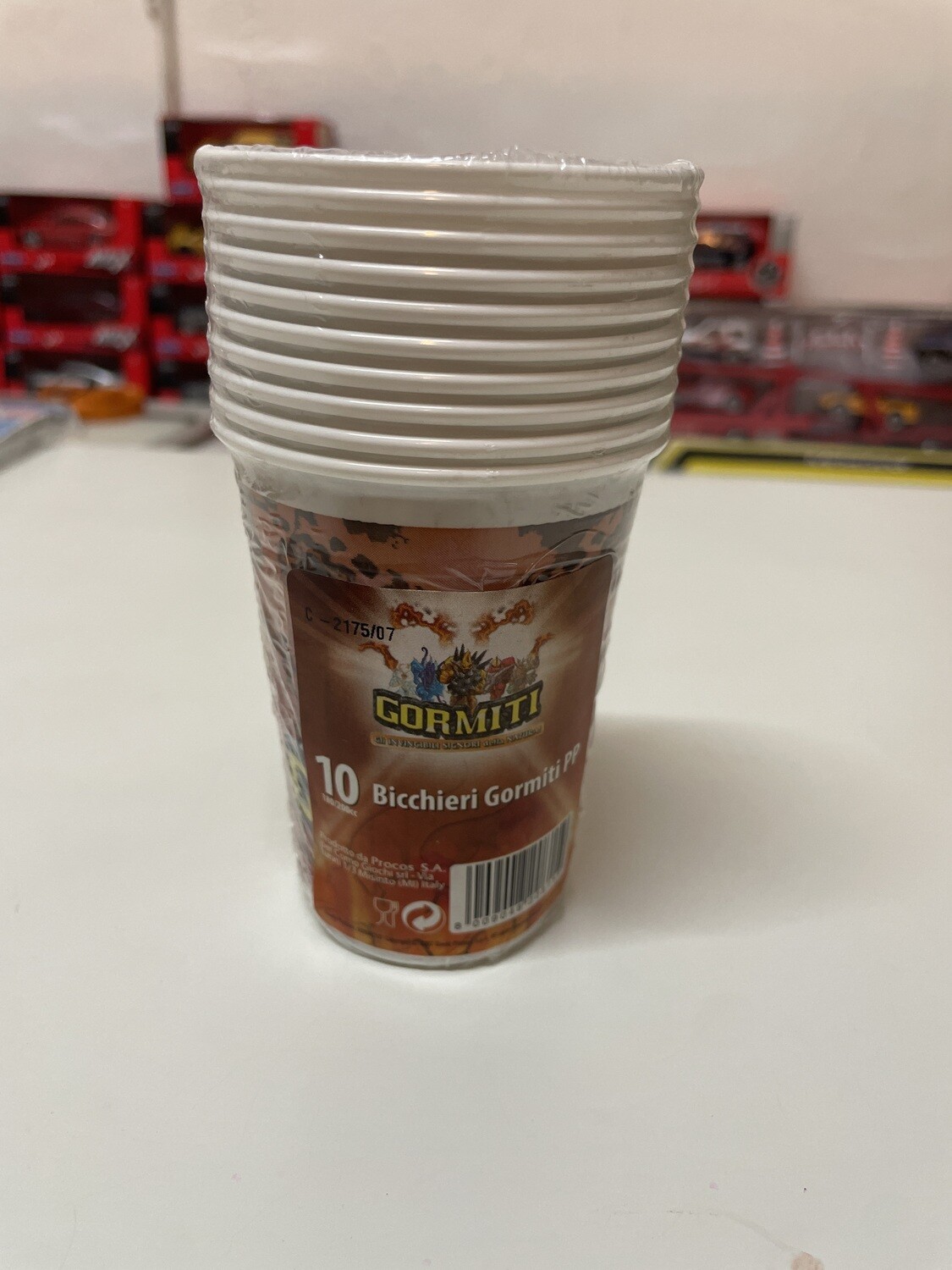 10 bicchieri gormiti nuovi