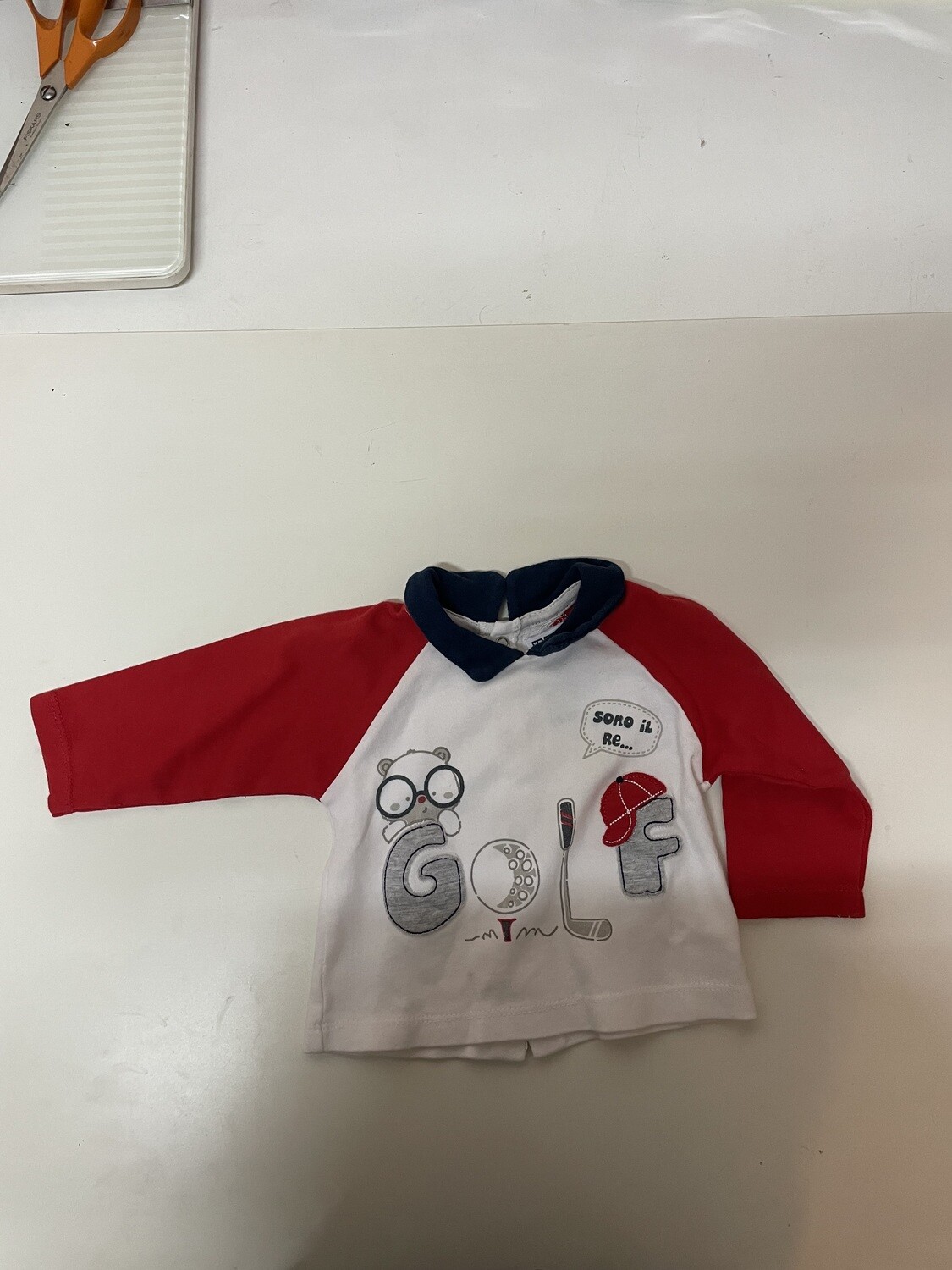 maglia maniche lunghe cot l, bimbo usata
