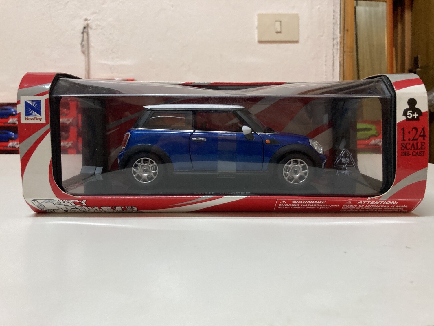 Modellino mini cooper nuovo