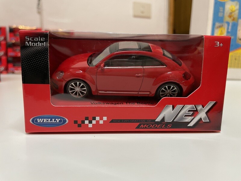 modellino Volkswagen The beetle nuovo