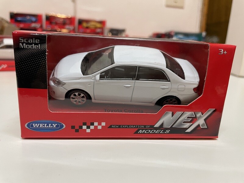 Modellino Toyota Corolla nuovo