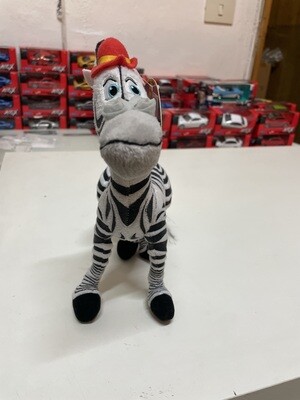 peluche zebra marty madagascar nuovo