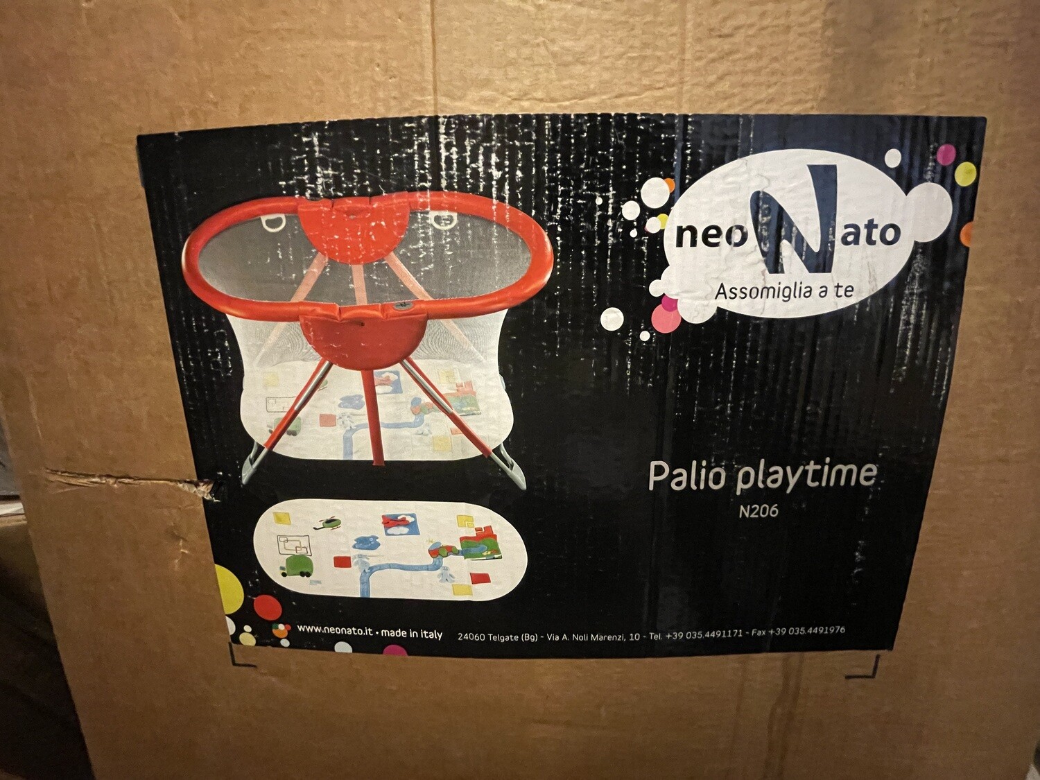 box palio playtime nuovo