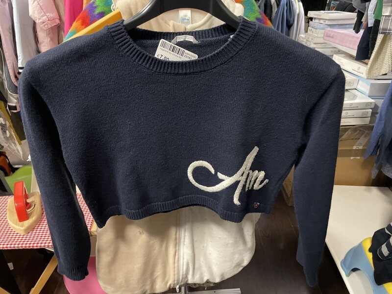 maglione corto bimba