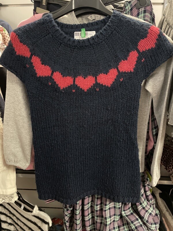 maglione bimba blu usato