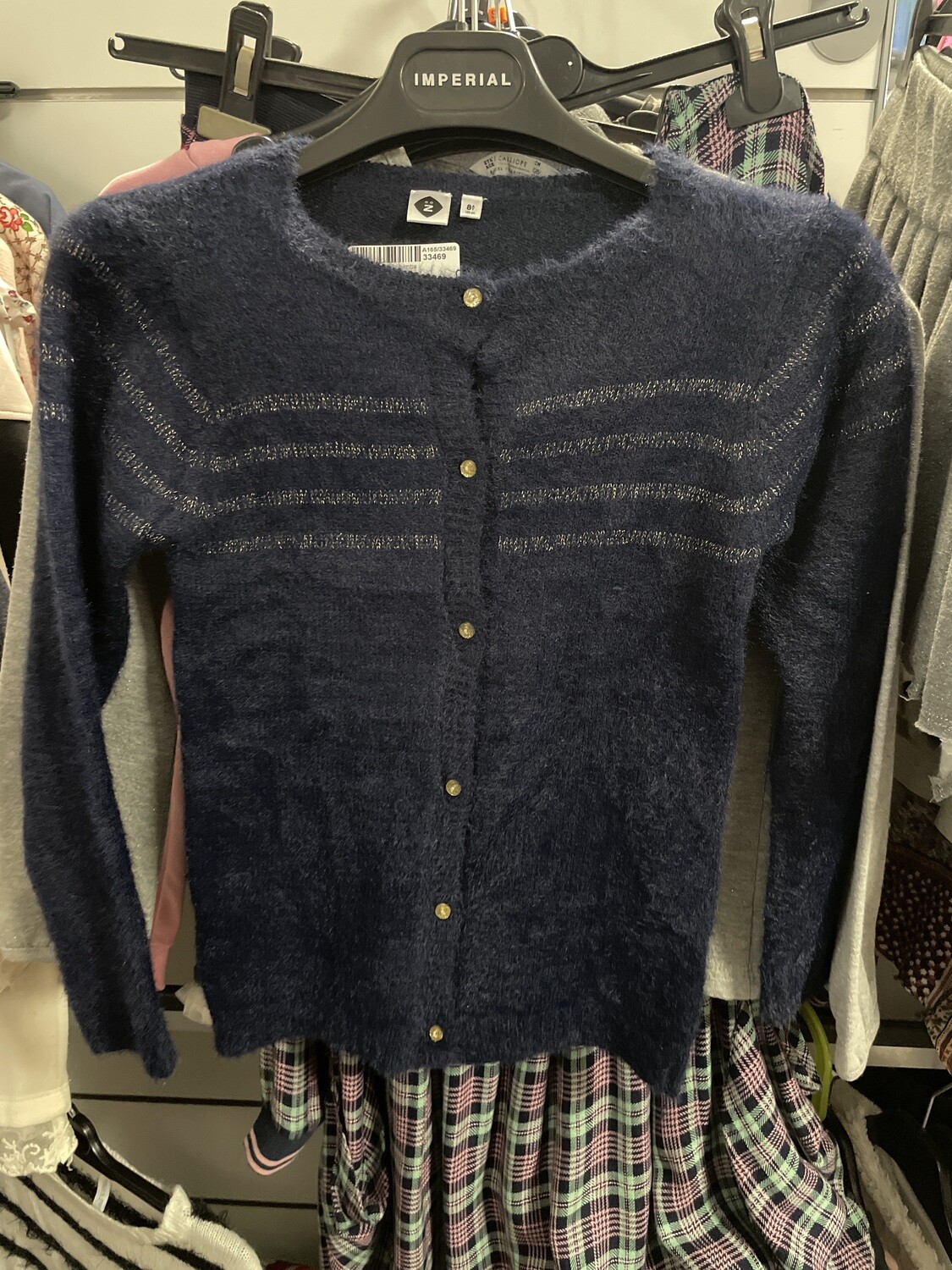 cardigan blu bimba