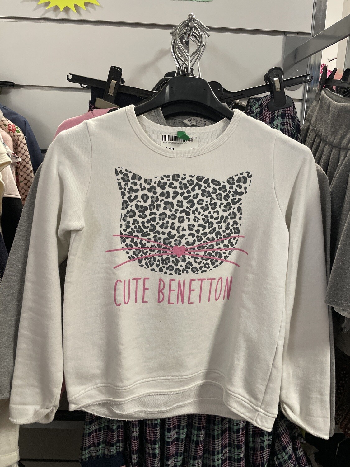 felpa benetton bimba usata