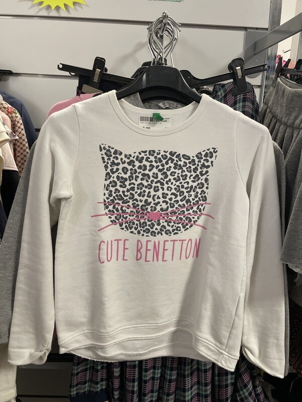 felpa benetton bimba usata