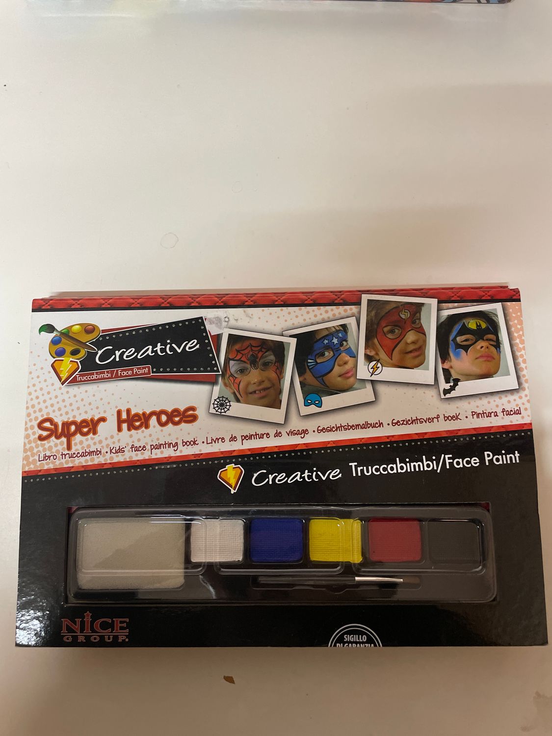 trucchi bimbi super eroi nuovi