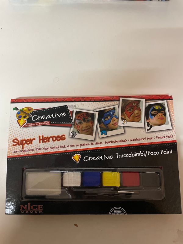 trucchi bimbi super eroi nuovi