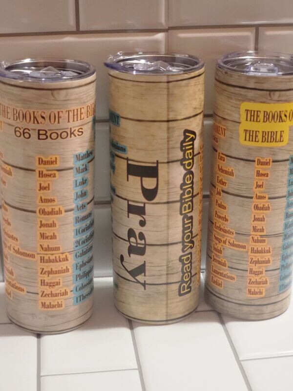 The Books of the Bible 20oz Tumbler