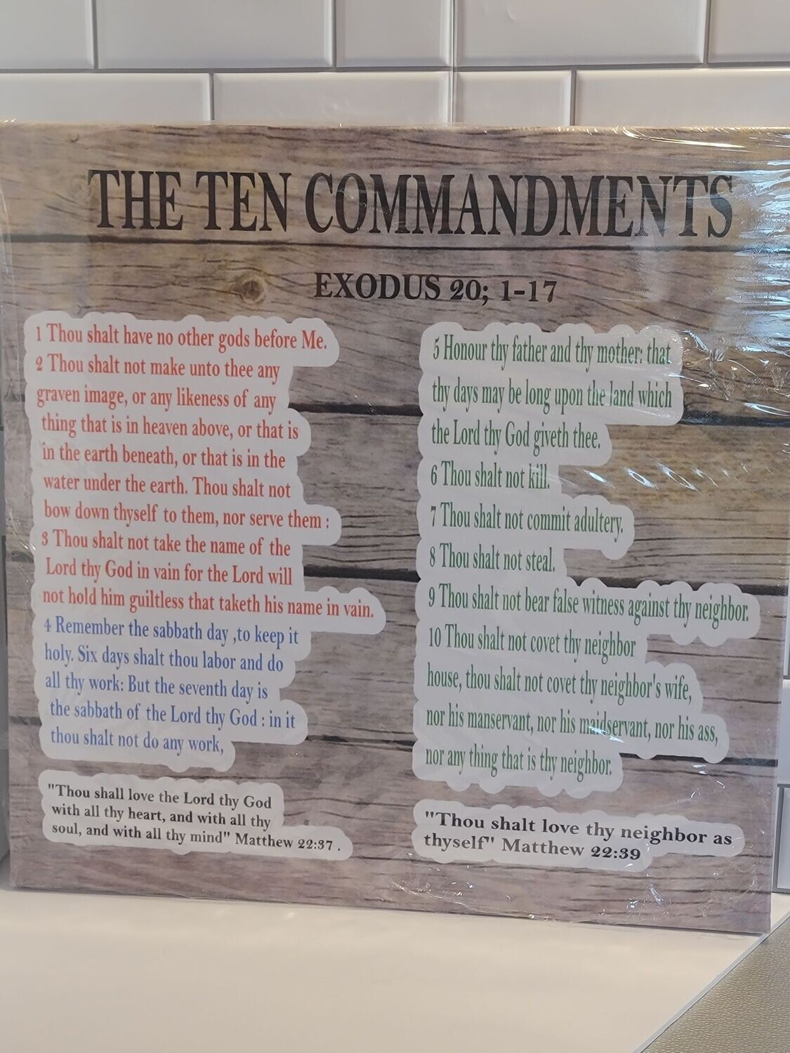 THE TEN COMMANDMENTS