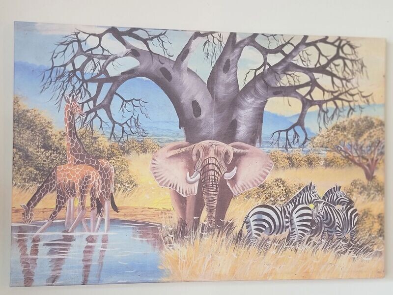 AFRICAN SAFARI ART.