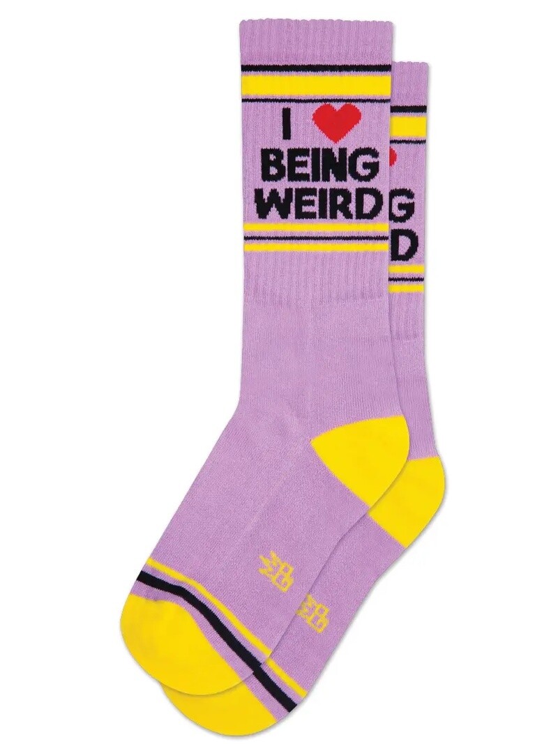 I Heart Being Weird Socks