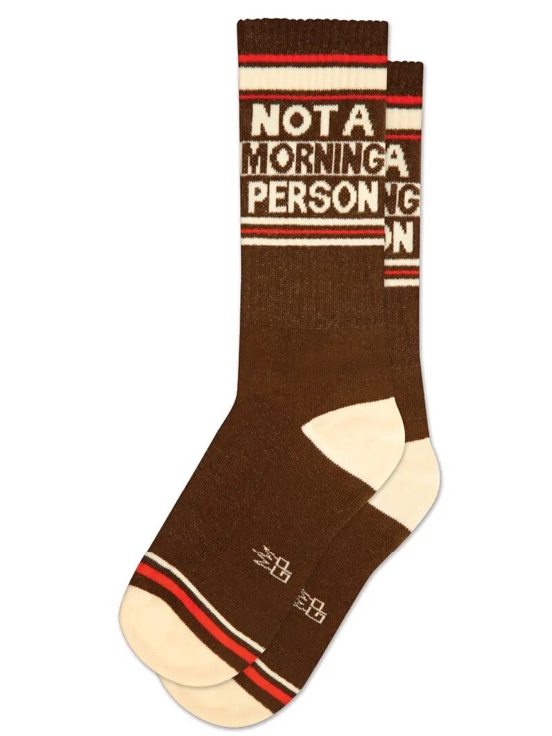 Not A Morning Person Socks