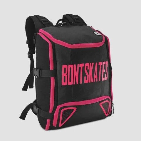 Bont Skate Backpack (Large), Bont Backpack Color: Black/Pink