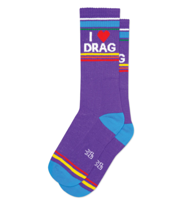 I Heart Drag Socks