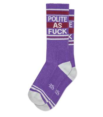 Polite As Fuck Socks