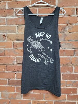 Luck and Lavender x Rideau Rollers - Keep on Rollin Tank Top