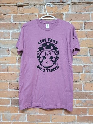 Live Fast, Die 9 Times T-Shirt