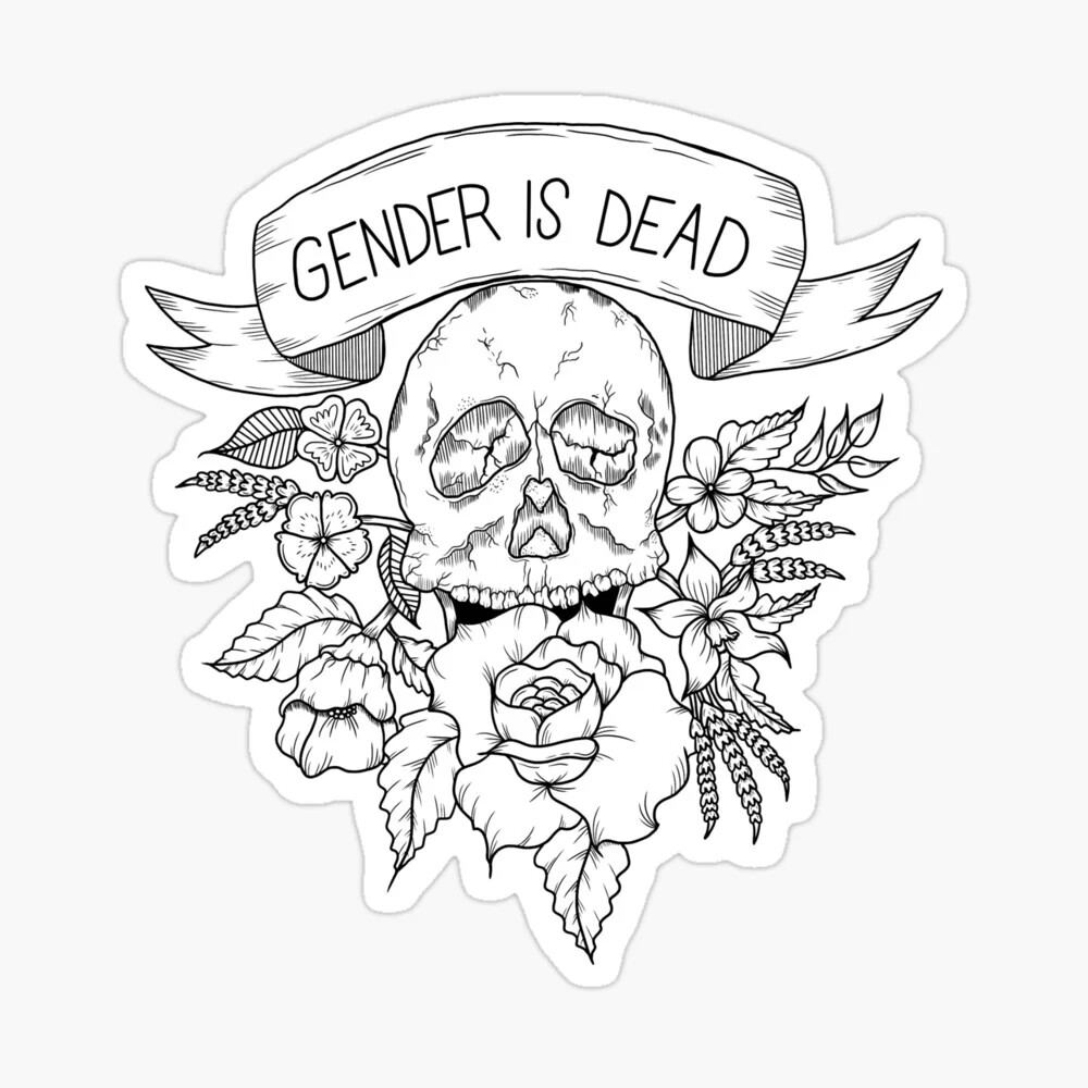 Gender is Dead Sticker
