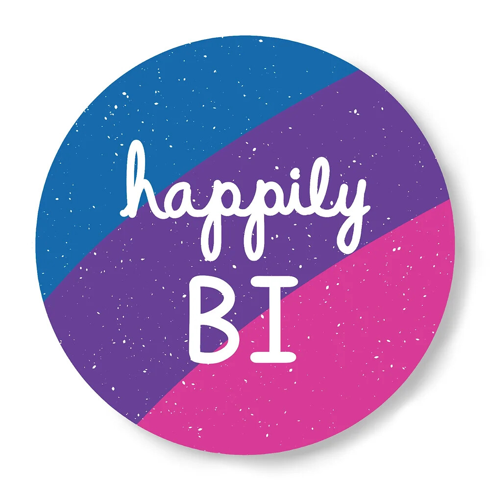 Happily Bi Sticker