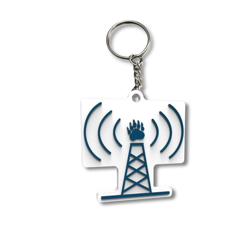 Bear Island keychain