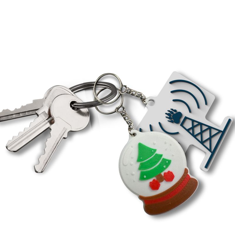 Bear Island keychain