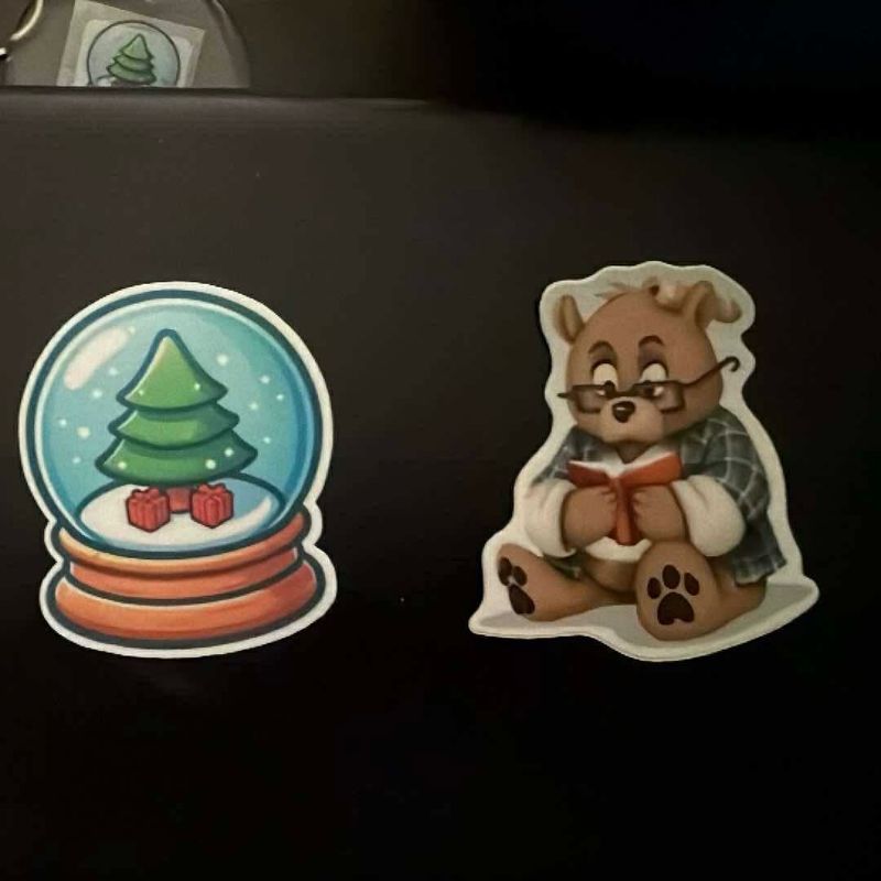 Book Bear Sticker