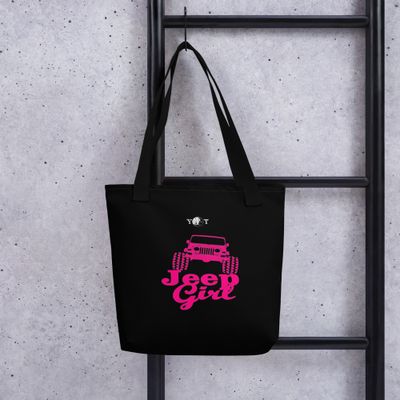 Jeep Girl tote black