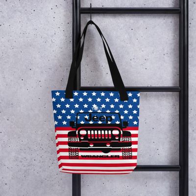 Jeep tote flag