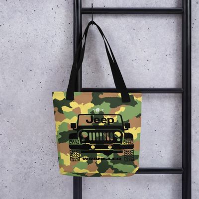 Jeep tote camo