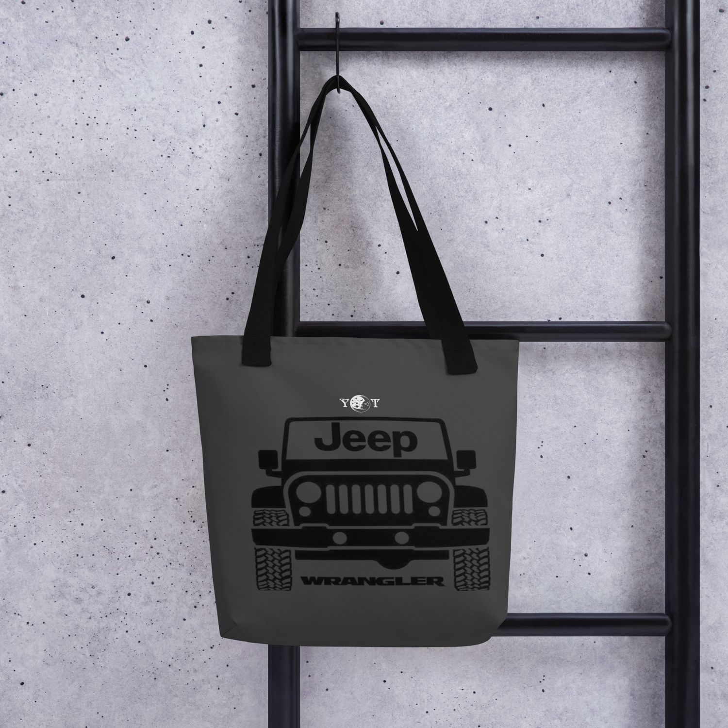Jeep tote charcoal