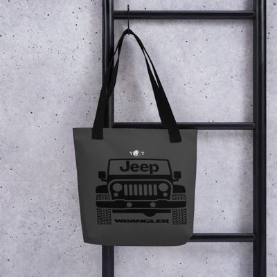 Jeep tote charcoal