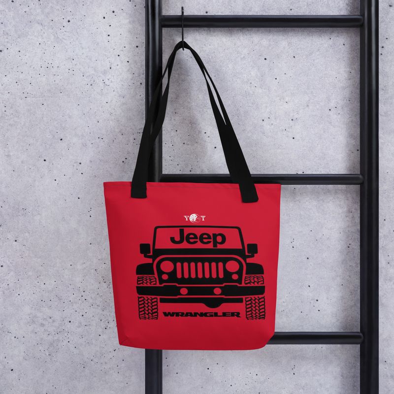 Jeep tote red