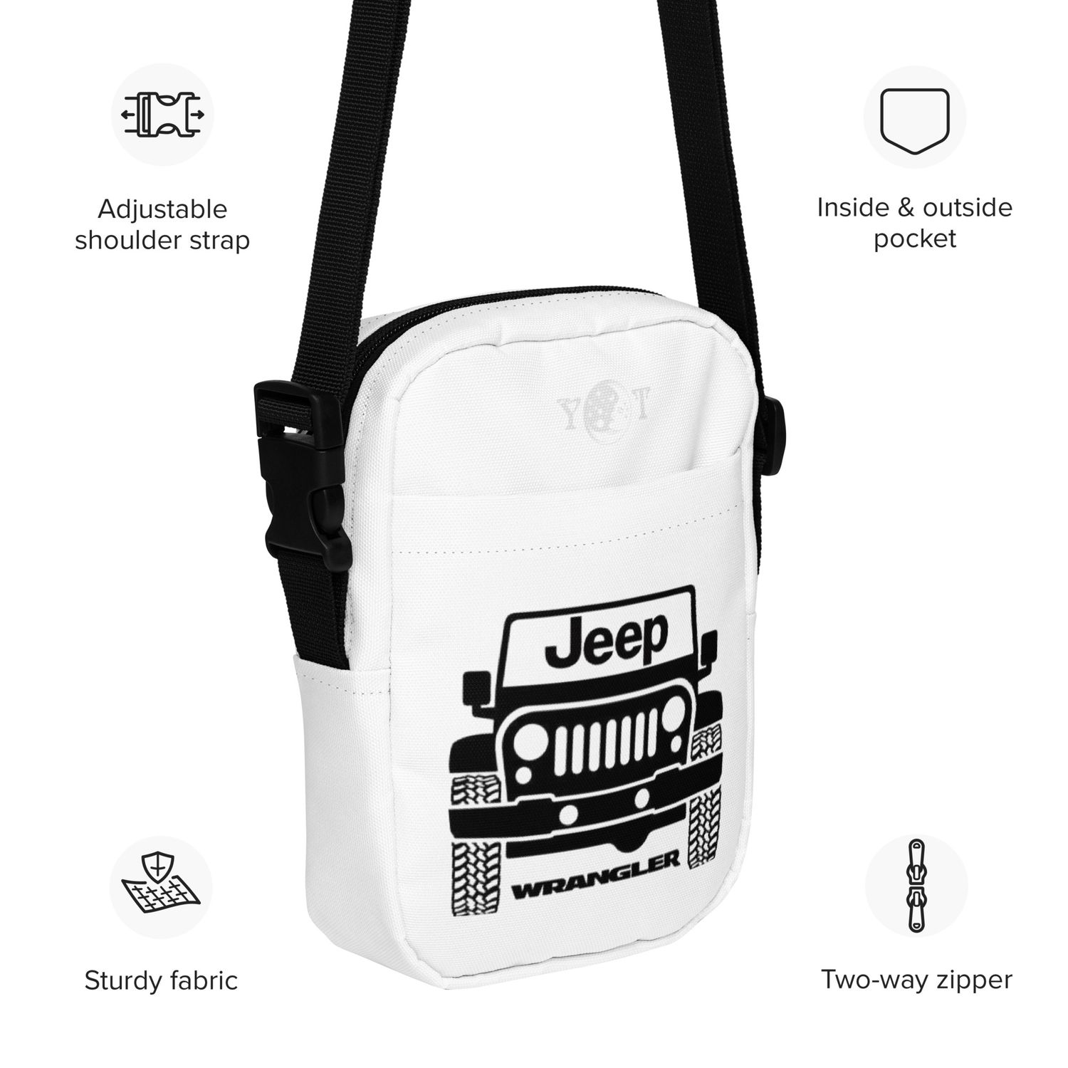 Jeep crossbody white