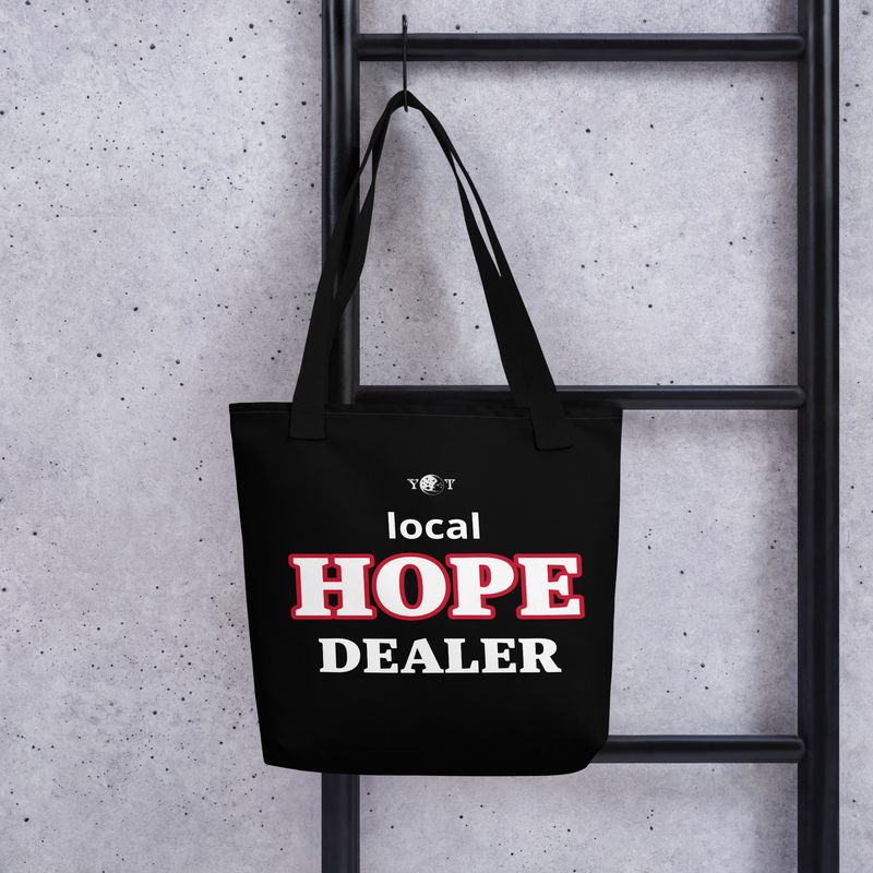 Local Hope Dealer Tote black