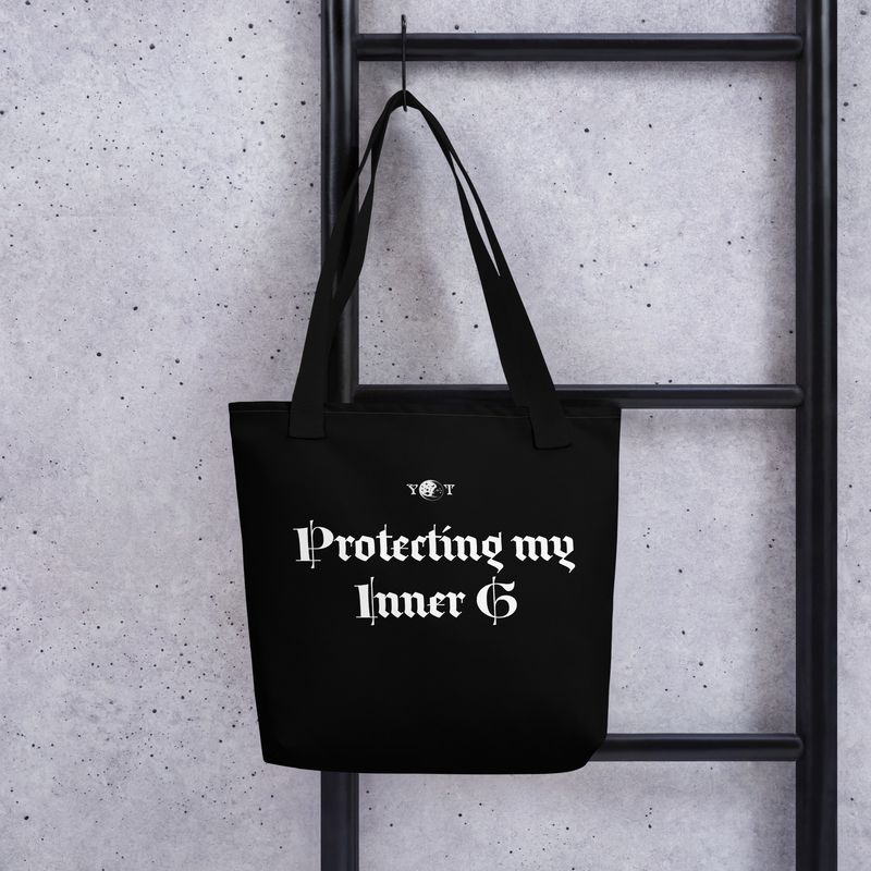 Protecting My Inner G Tote black