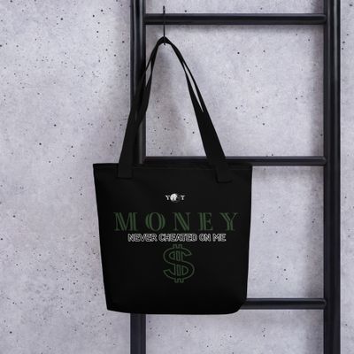 Money Never Cheated Tote black