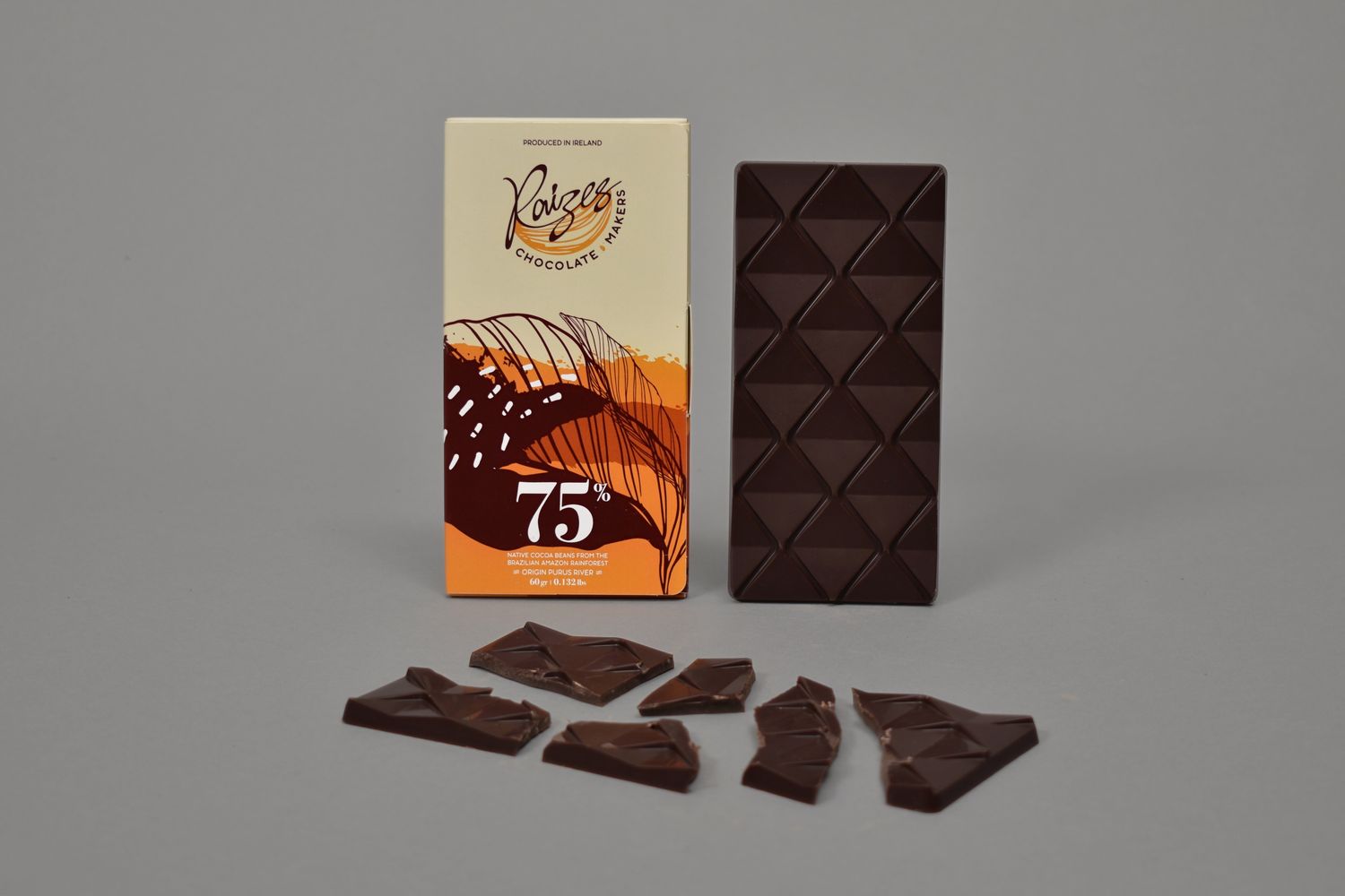 75% Chocolate Bar - 60gr
