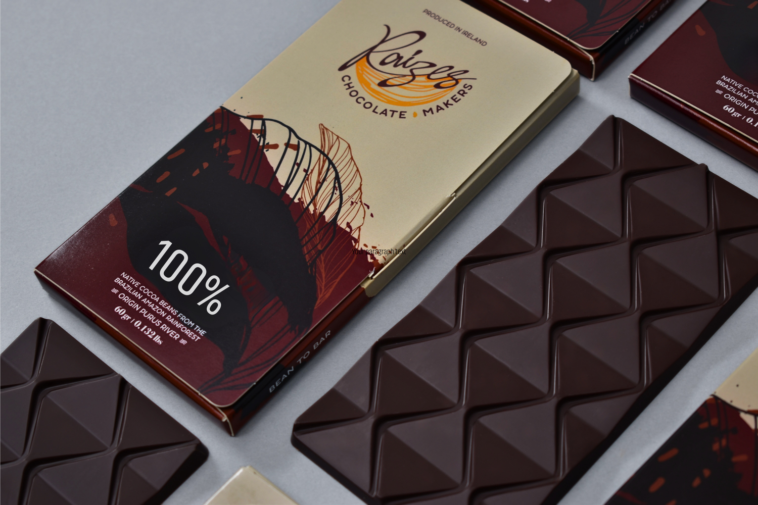 100% Cacao Bar - 60gr