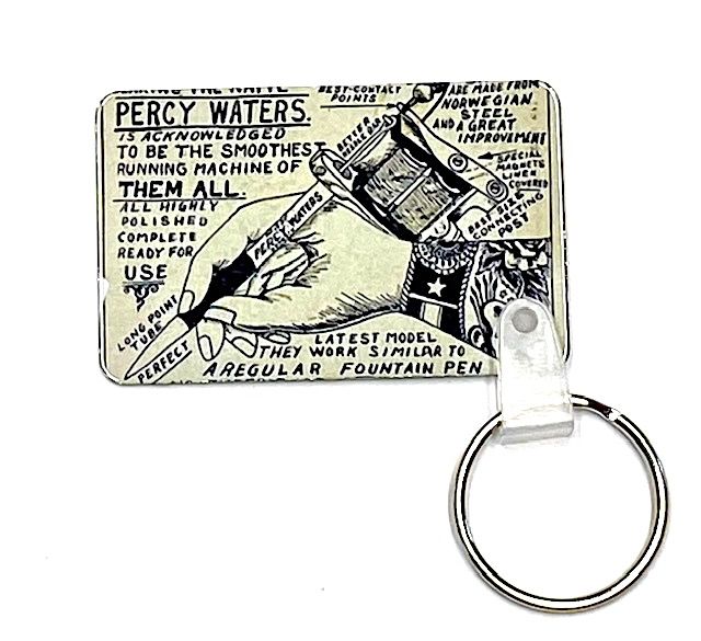 Traditional Custom Made Tattoo Keychain