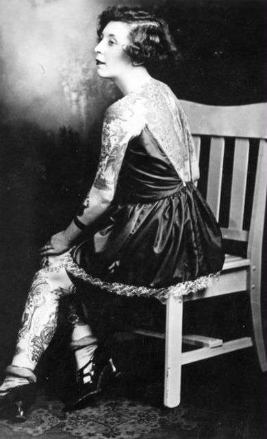 Vintage Tattoo Photographs Slide Show