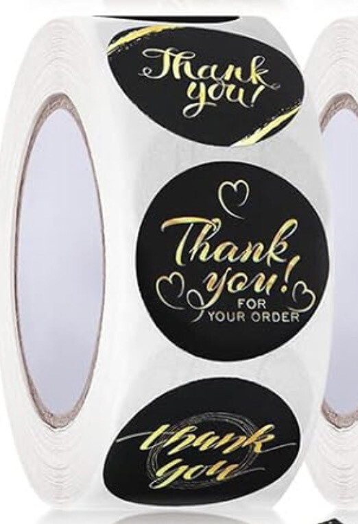 Thank You For Your Business Sticker