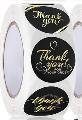Thank You For Your Business Sticker