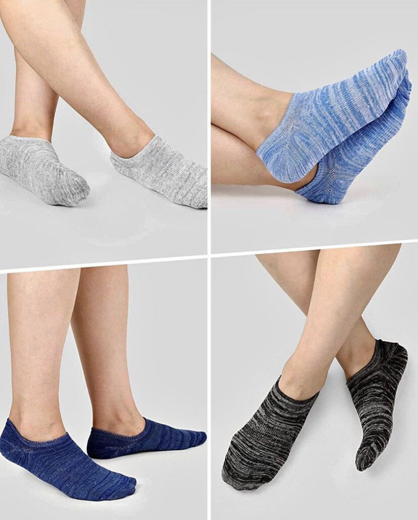 No Show Socks Low Cut Ankle Sock Non Slip Invisible Socks Cotton Hidden Socks