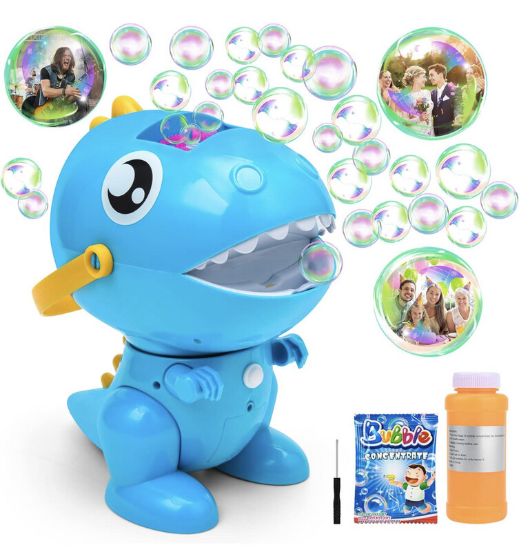 Bubble Machine Dinosaur