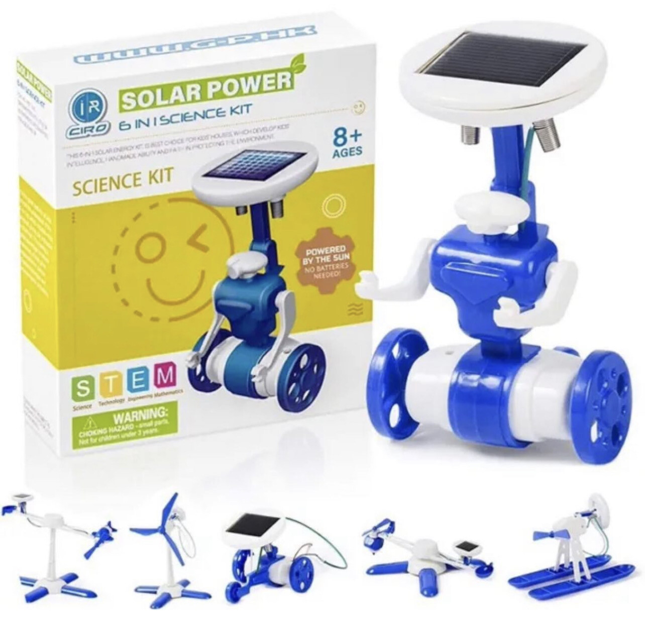 Solar Power 6in1 Science Kit