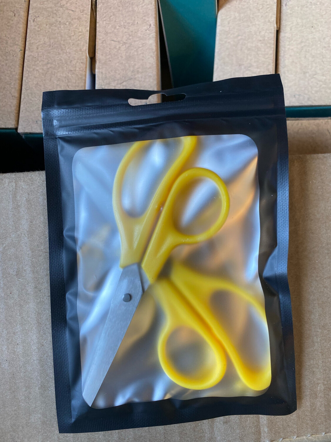 Scissor Yellow 2 Pcs Set